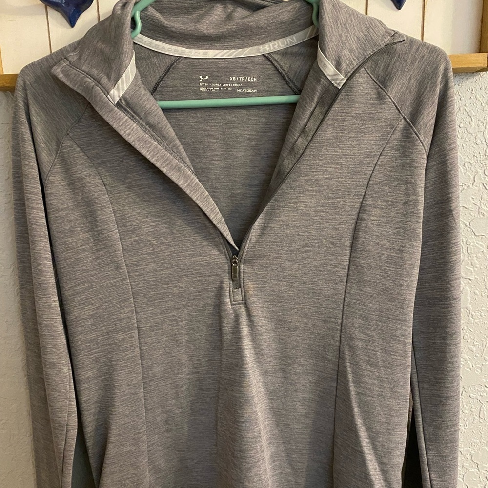 Under Armour quarter zip.